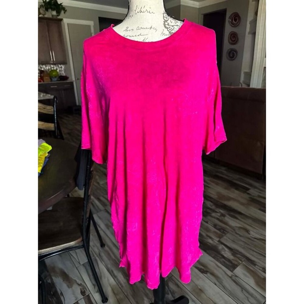 Lululemon All Yours Tee Cloudy Wash Ripened Raspberry